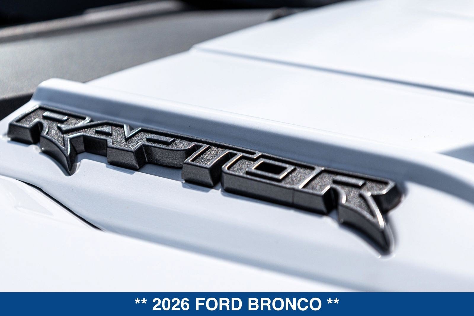 2026 Ford Bronco Raptor