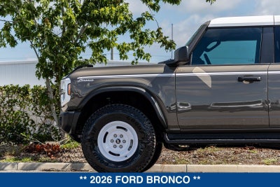 2026 Ford Bronco Heritage Edition