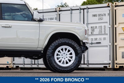2026 Ford Bronco Heritage Edition