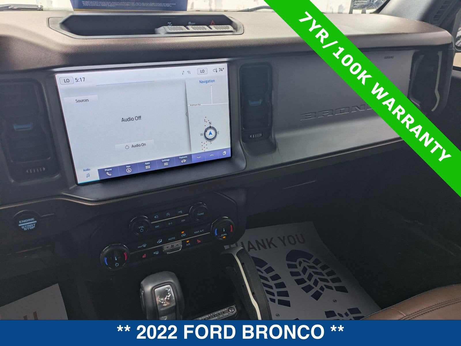 2022 Ford Bronco Outer Banks