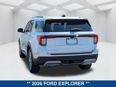 2026 Ford Explorer Platinum