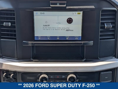 2026 Ford SUPER DUTY F-250 XL