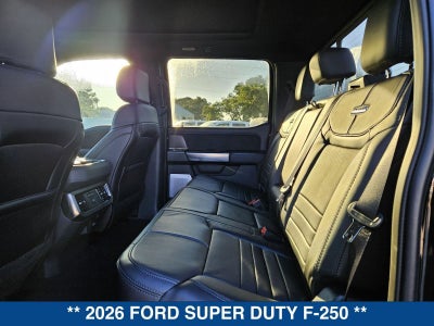 2026 Ford Super Duty F-250 SRW Platinum