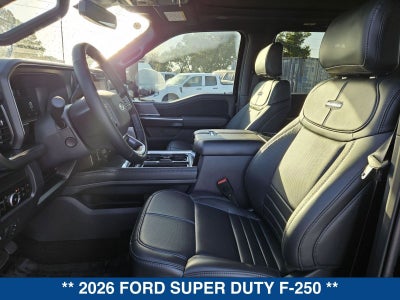 2026 Ford Super Duty F-250 SRW Platinum