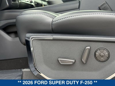2026 Ford SUPER DUTY F-250 Platinum