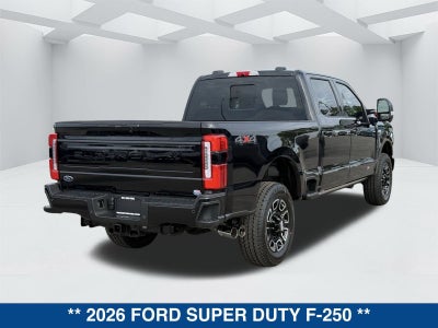 2026 Ford SUPER DUTY F-250 Platinum