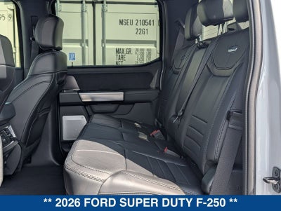 2026 Ford SUPER DUTY F-250 Platinum