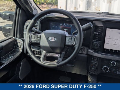2026 Ford SUPER DUTY F-250 Platinum