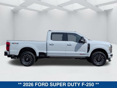 2026 Ford SUPER DUTY F-250 Platinum