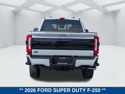 2026 Ford SUPER DUTY F-250 Platinum