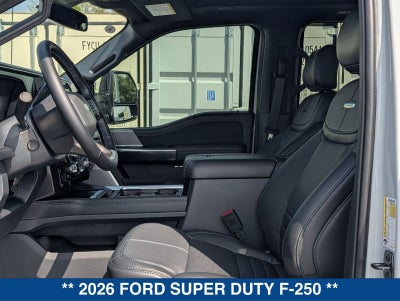 2026 Ford Super Duty F-250 SRW Platinum