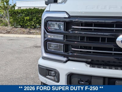 2026 Ford SUPER DUTY F-250 Platinum