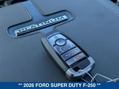 2026 Ford SUPER DUTY F-250 Platinum