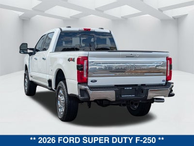 2026 Ford SUPER DUTY F-250 King Ranch
