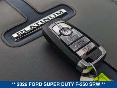 2026 Ford Super Duty F-350 SRW Platinum