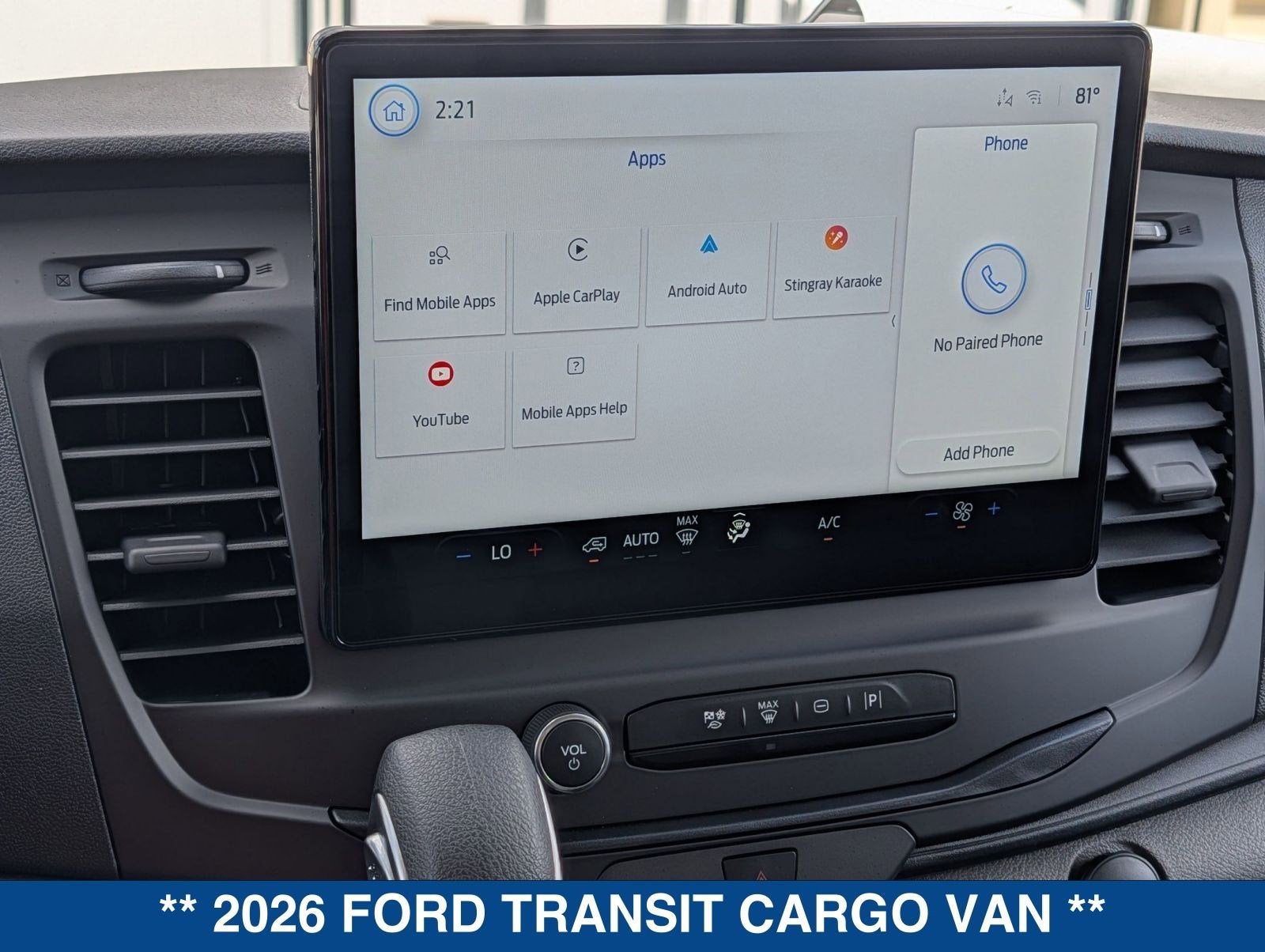 2026 Ford Transit Cargo Van Cargo Van