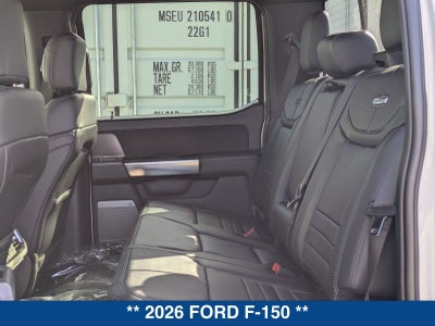 2026 Ford F-150 Platinum