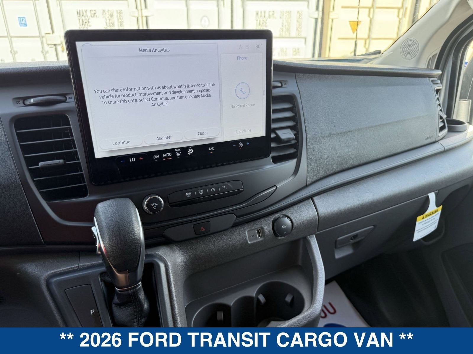 2026 Ford Transit Cargo Van Cargo Van
