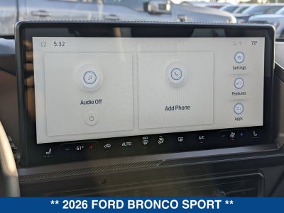2026 Ford Bronco Sport Big Bend