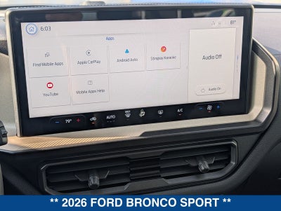 2026 Ford Bronco Sport Big Bend