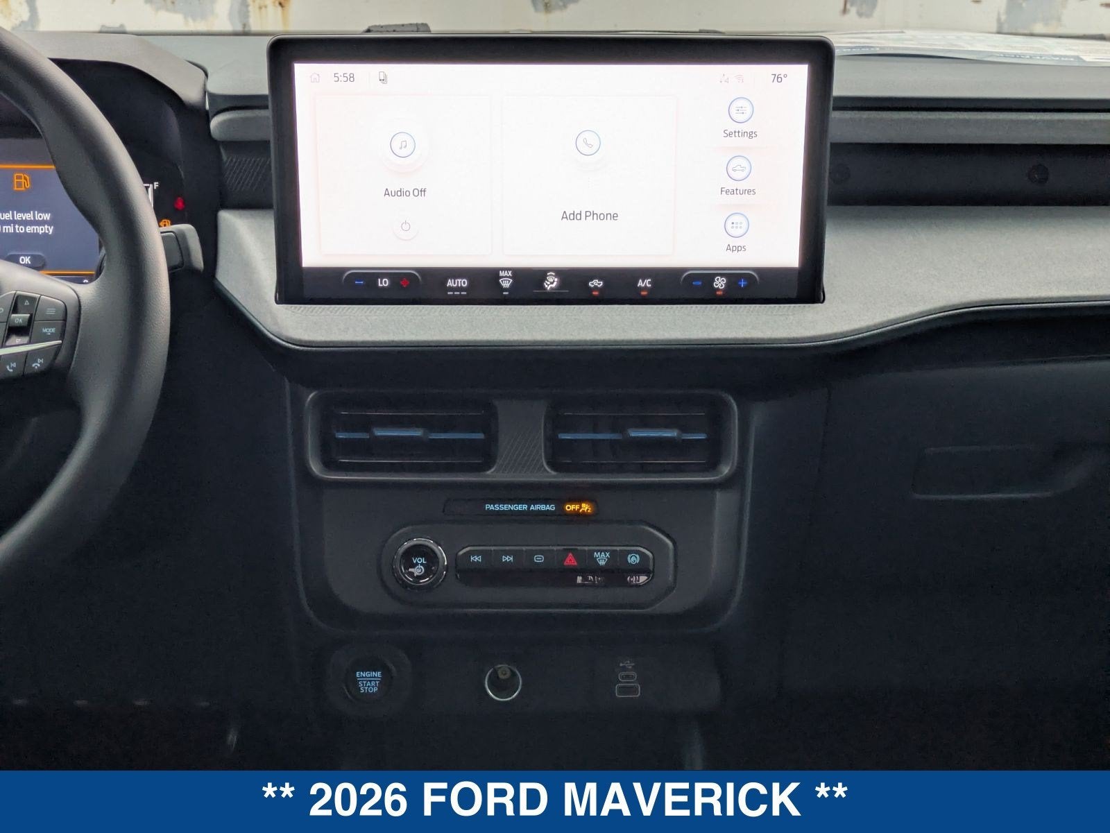 2026 Ford Maverick XLT
