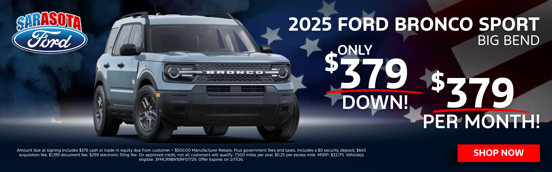 2025 Ford Bronco Sport