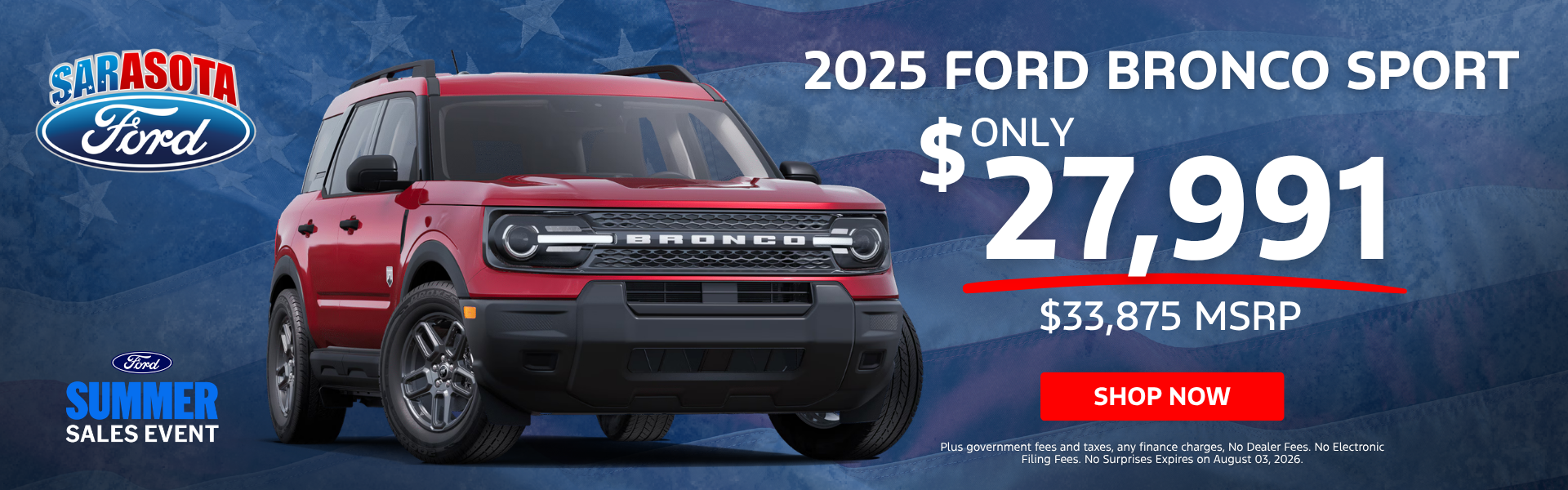 2025 Ford Bronco Sport 