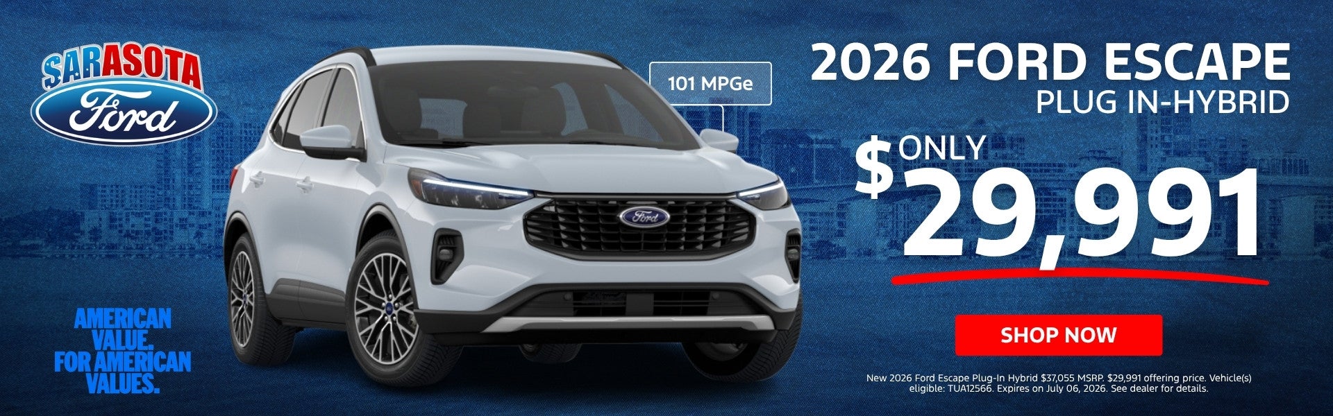 2026 Ford Escape Plug-In Hybrid 