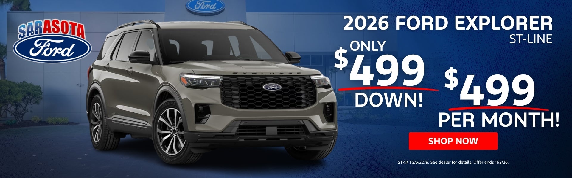 2026 Ford Explorer ST-Line