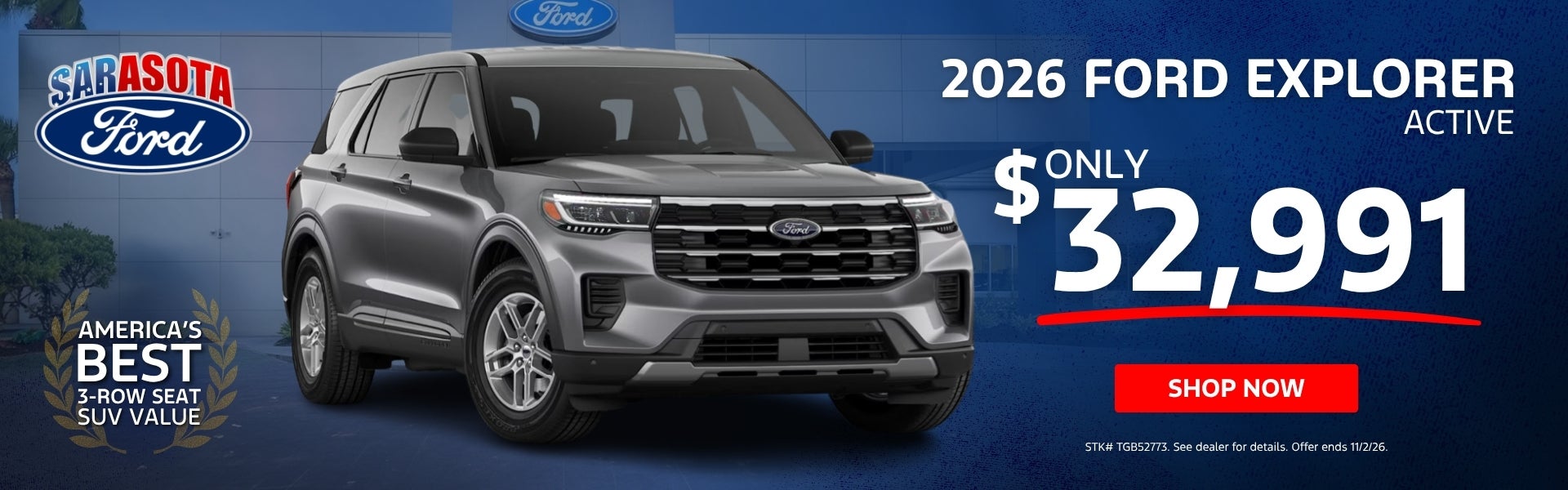 2026 Ford Explorer Active