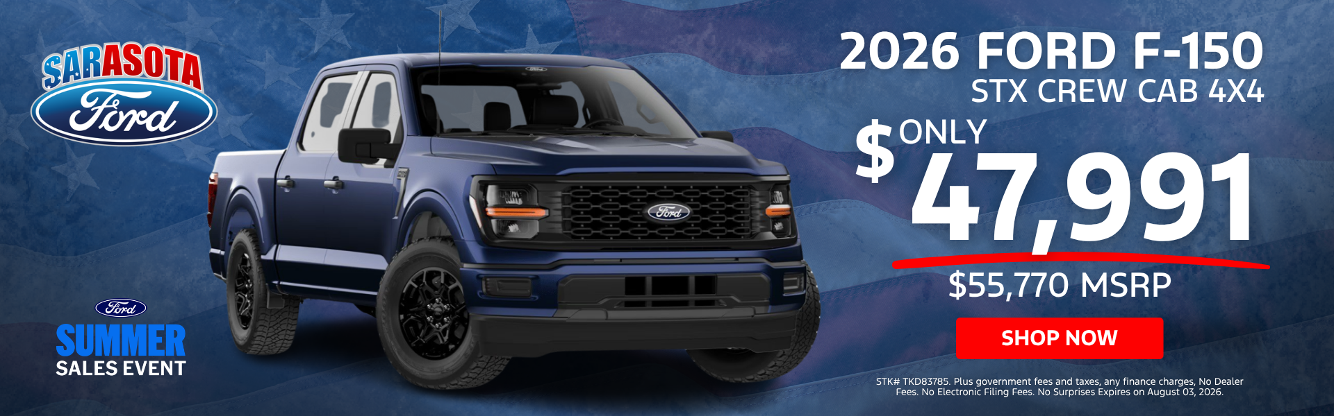 2026 Ford F-150 STX Crew Cab 4x4