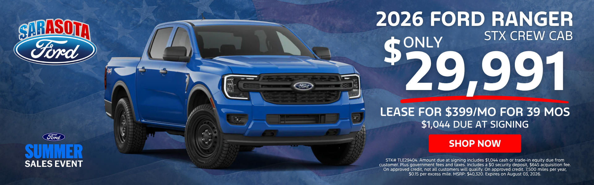 2026 Ford Ranger STX Crew Cab