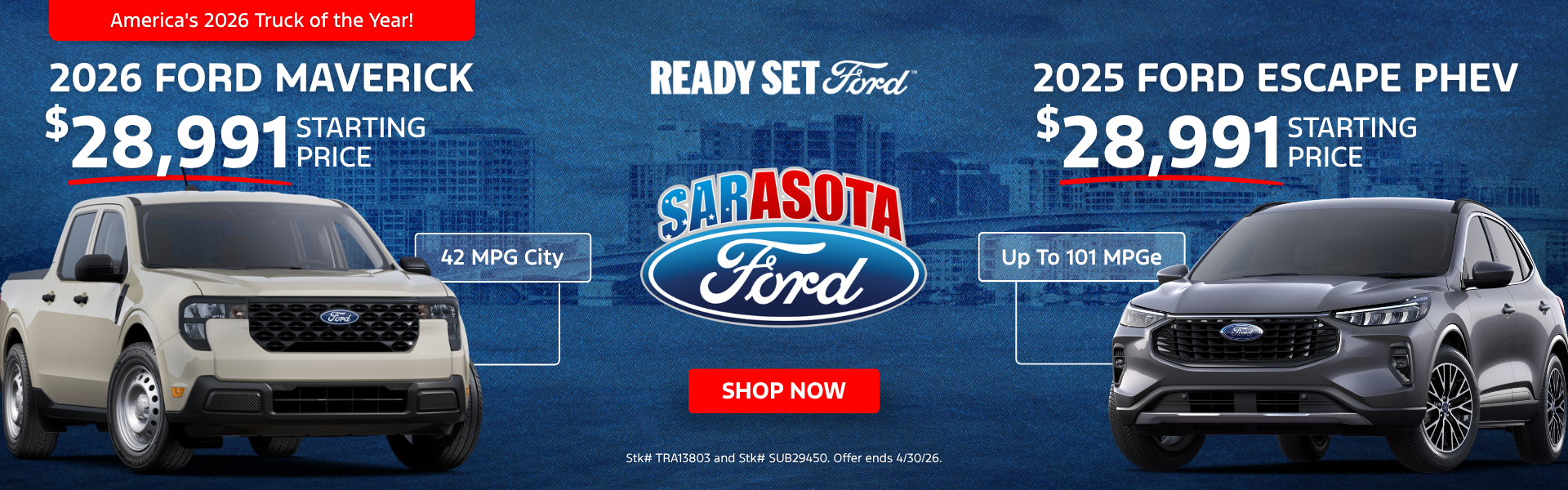 2026 Ford Maverick & 2025 Ford Escape PHEV