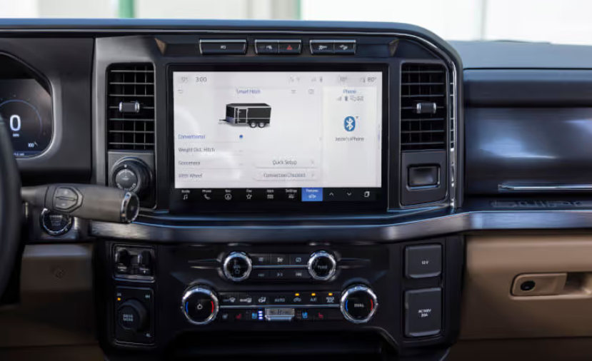 2026 Ford F-250 Super Duty interior cabin and technology