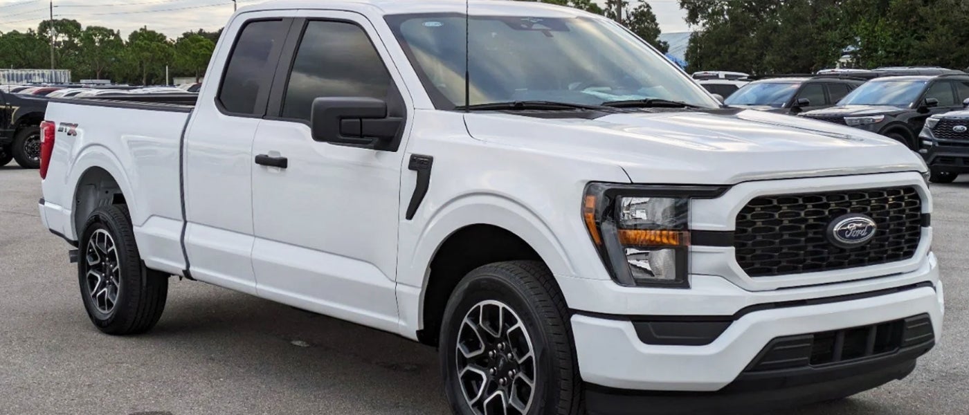 Upfitted Ford cargo vans and service utility trucks at Sarasota Ford Commercial