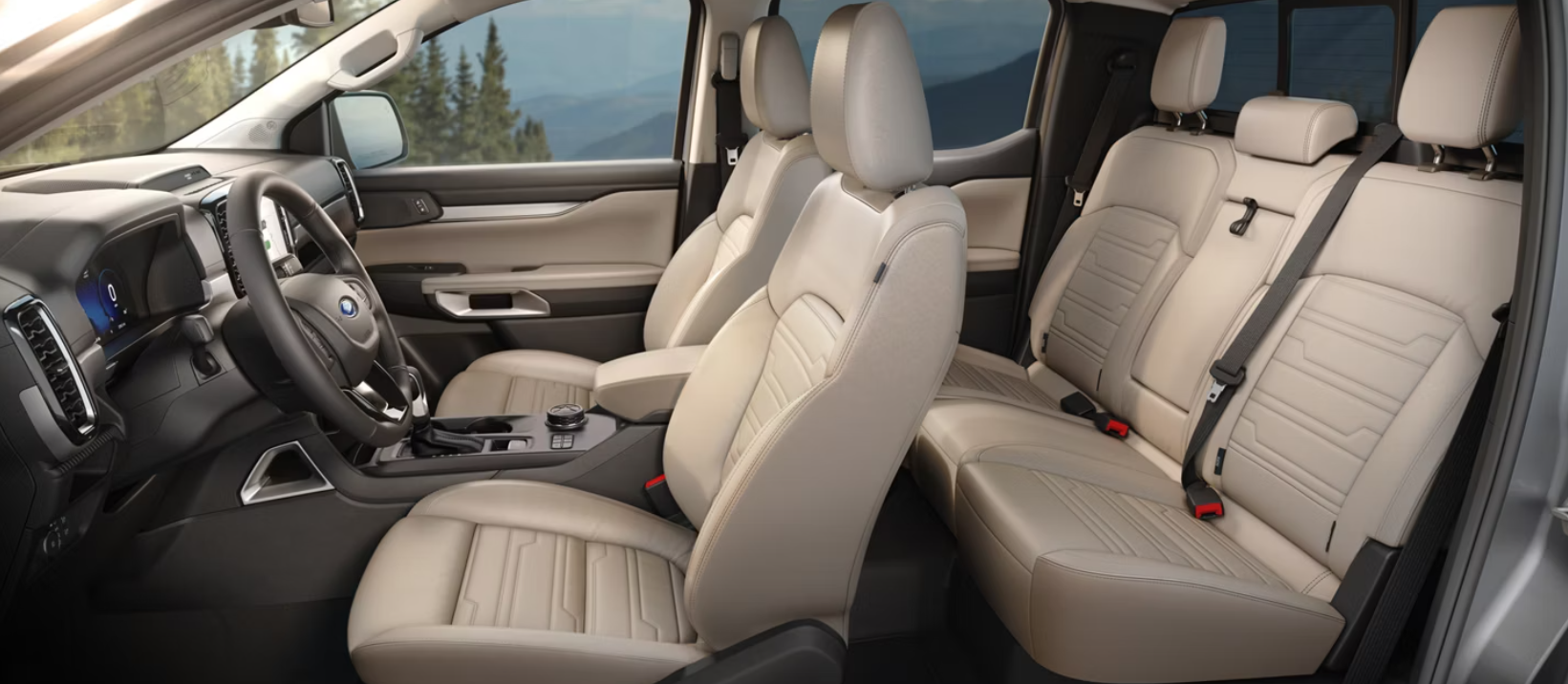 2026 Ford Ranger interior cabin and technology