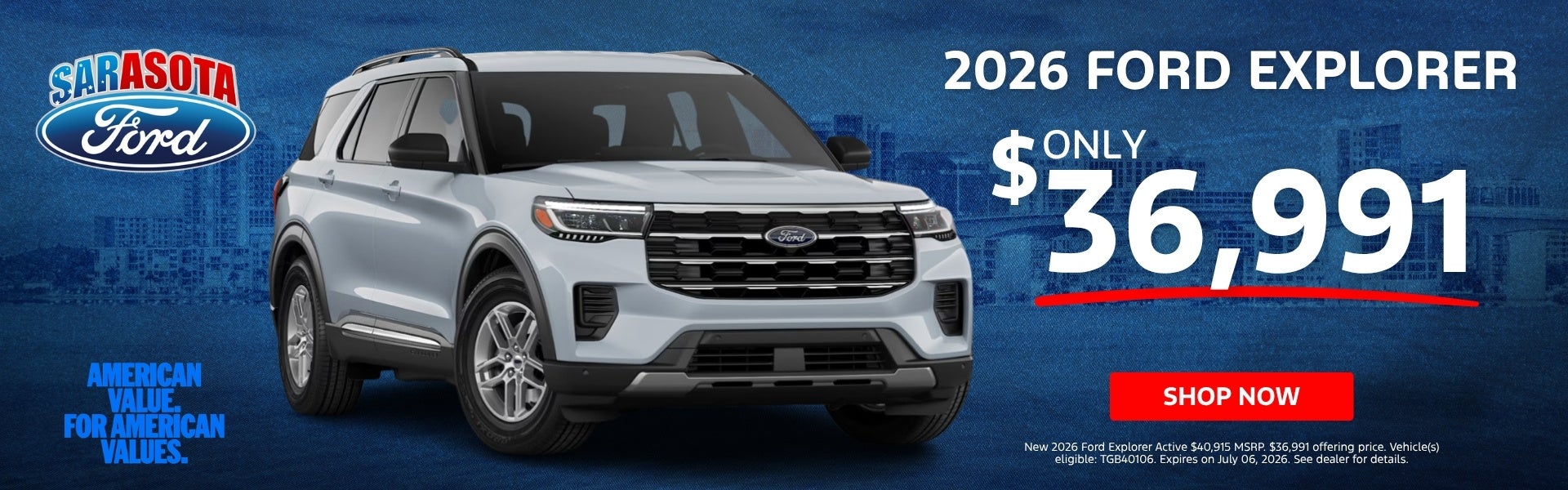 2026 Ford Explorer 