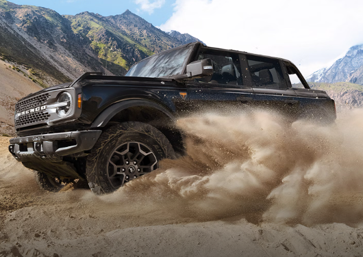 2026 Ford Bronco Badlands off-road hardware and suspension detail