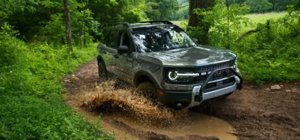 2026 Ford Bronco in an outdoor adventure setting