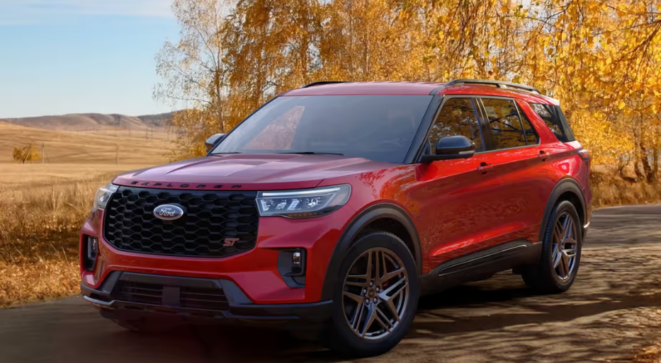 2026 Ford Bronco in red available at Sarasota Ford