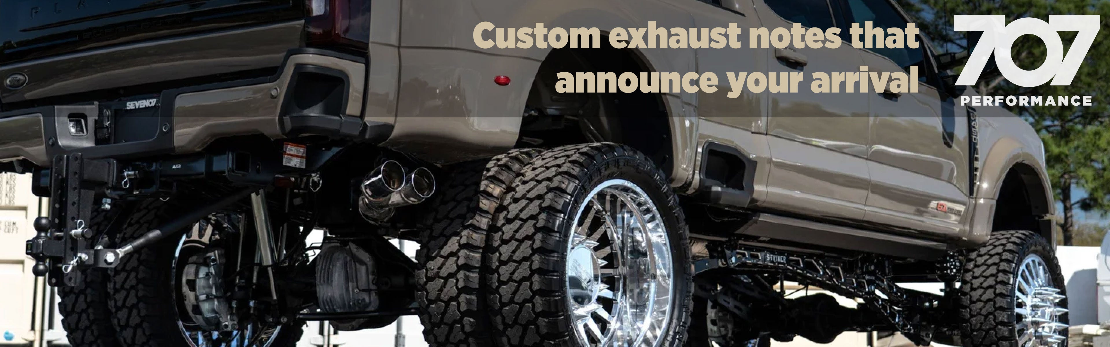 Custom exhaust notes that announce your arrival